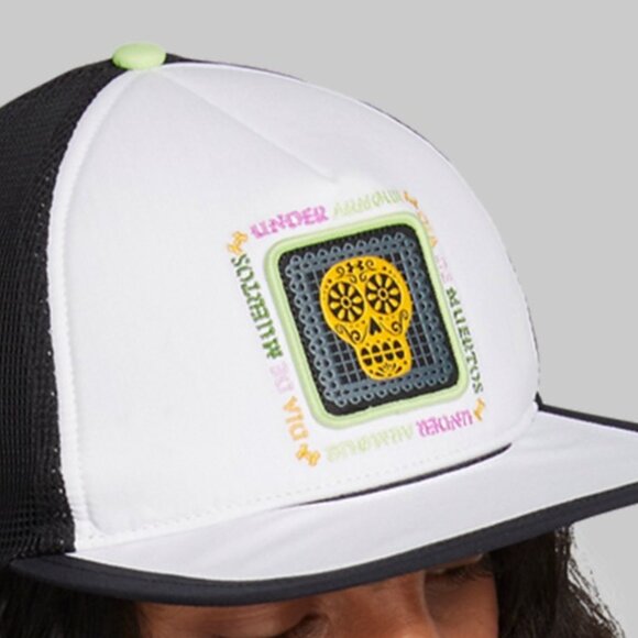 Under Armour Hat Unisex UA Launch Day Of The Dead Snapback Cap NWT - Picture 3 of 3